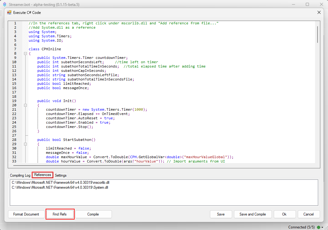 GitHub - RSeinfeld/Streamer.bot-Subathon-Countdown-Timer: Fork of ...