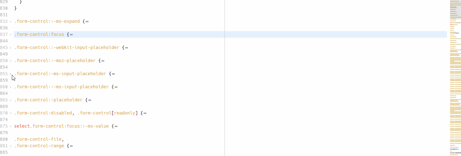 The folded code will be copied after the other folded code · Issue ...
