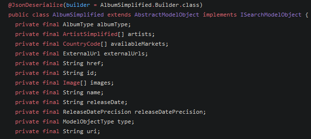 AlbumSimplified
