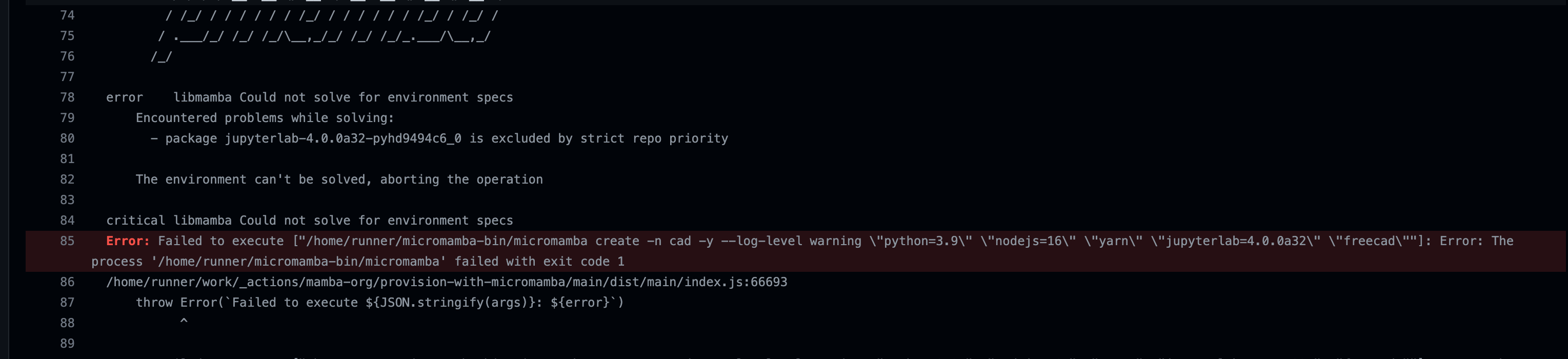 Display solver error better · Issue #115 · mamba-org/provision-with ...
