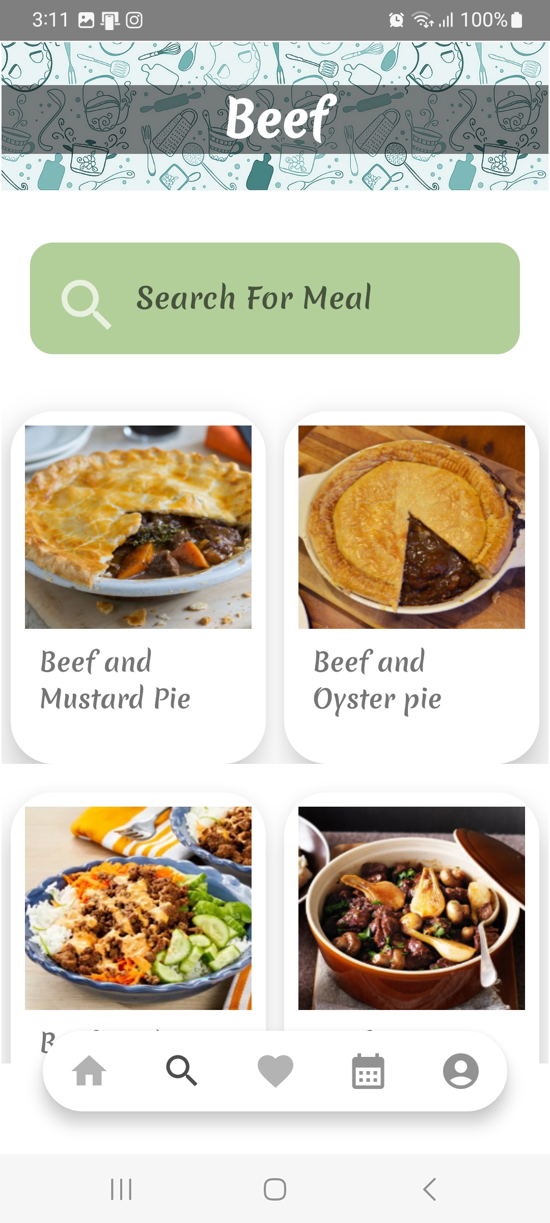 Github Asalah3 Foodplannerproject