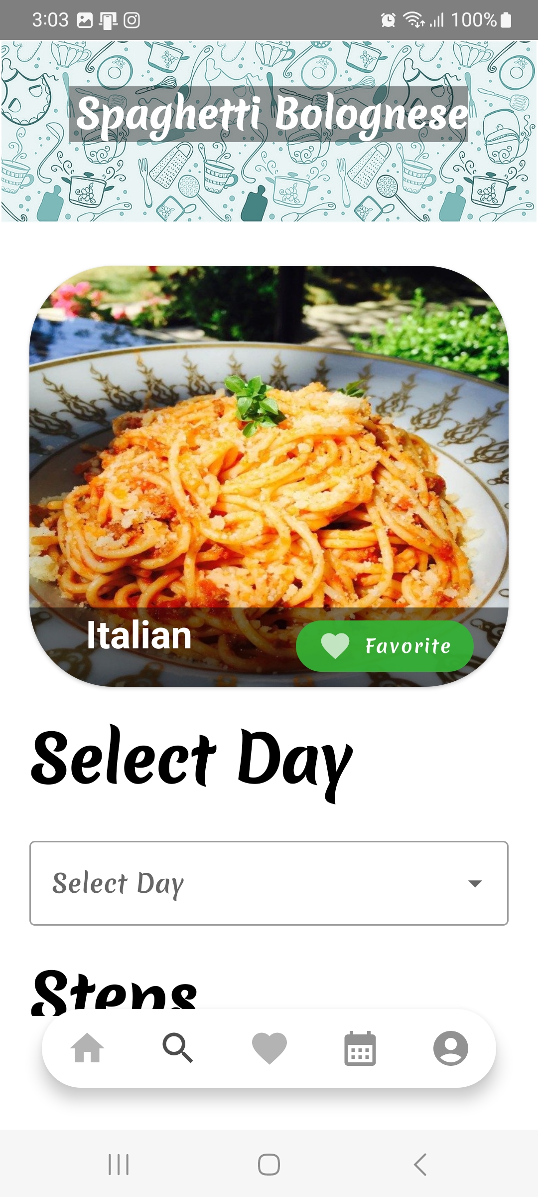 Github Asalah3 Foodplannerproject