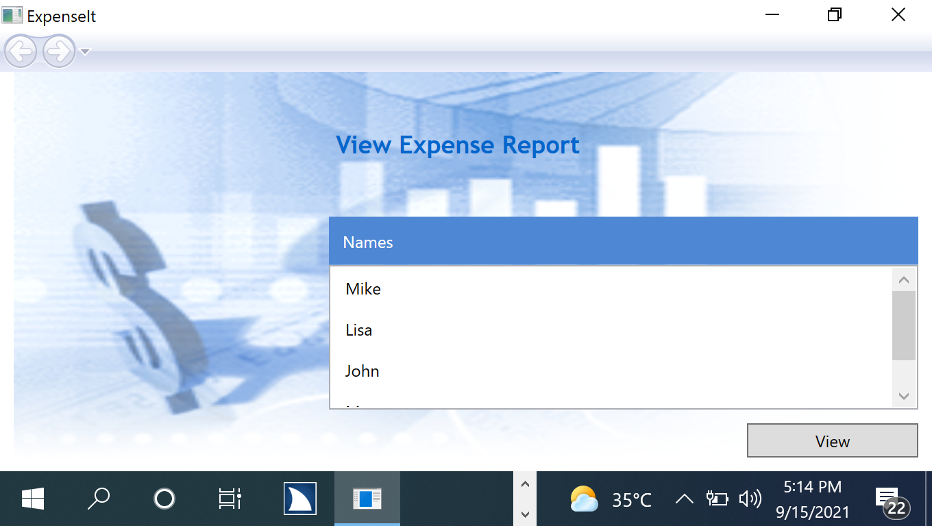 Expense Report_Zoom When zooming to