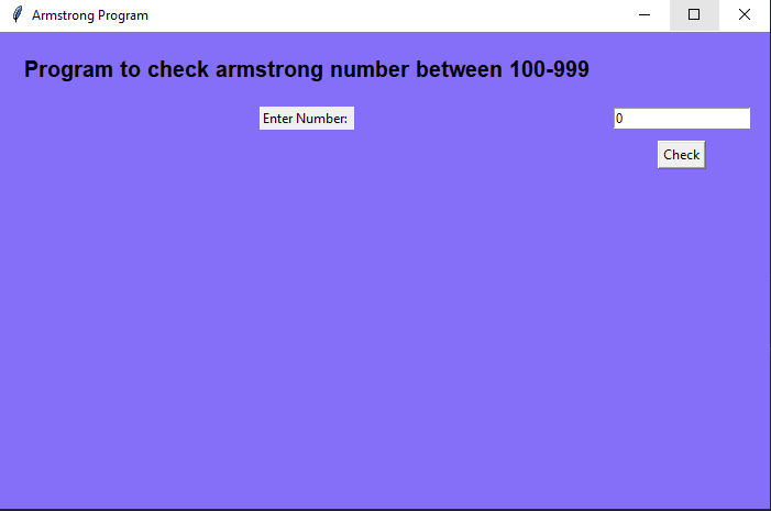GitHub - SumnaImran-20/Python-ArmstrongNumber: Mini python project with ...