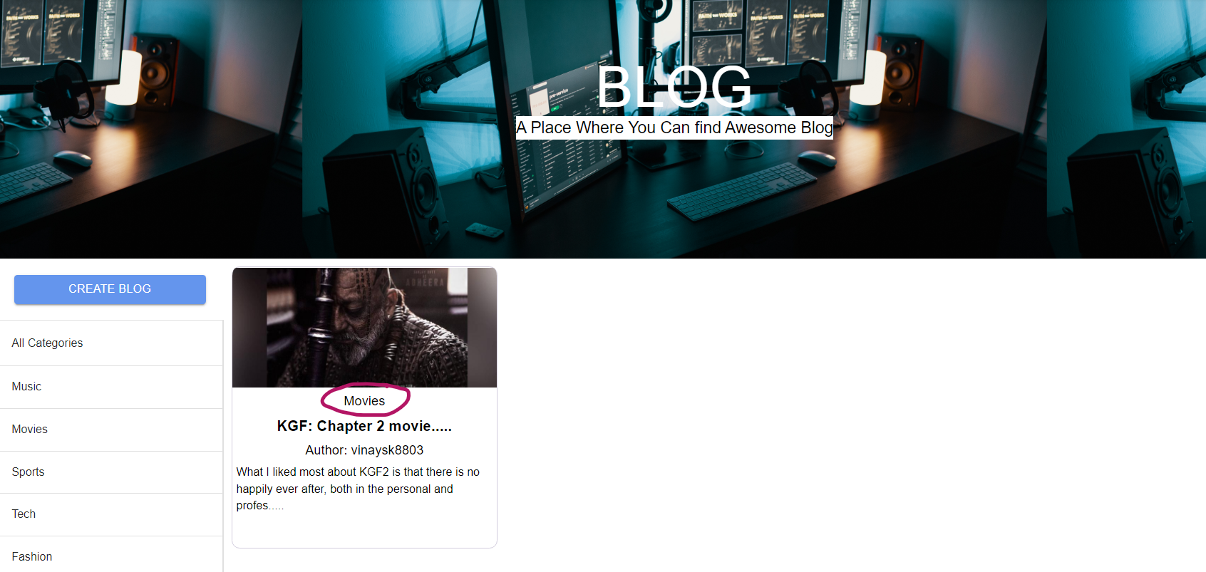 GitHub - DurveshGawade/Blog-Website: A Blogging Platform where you can ...