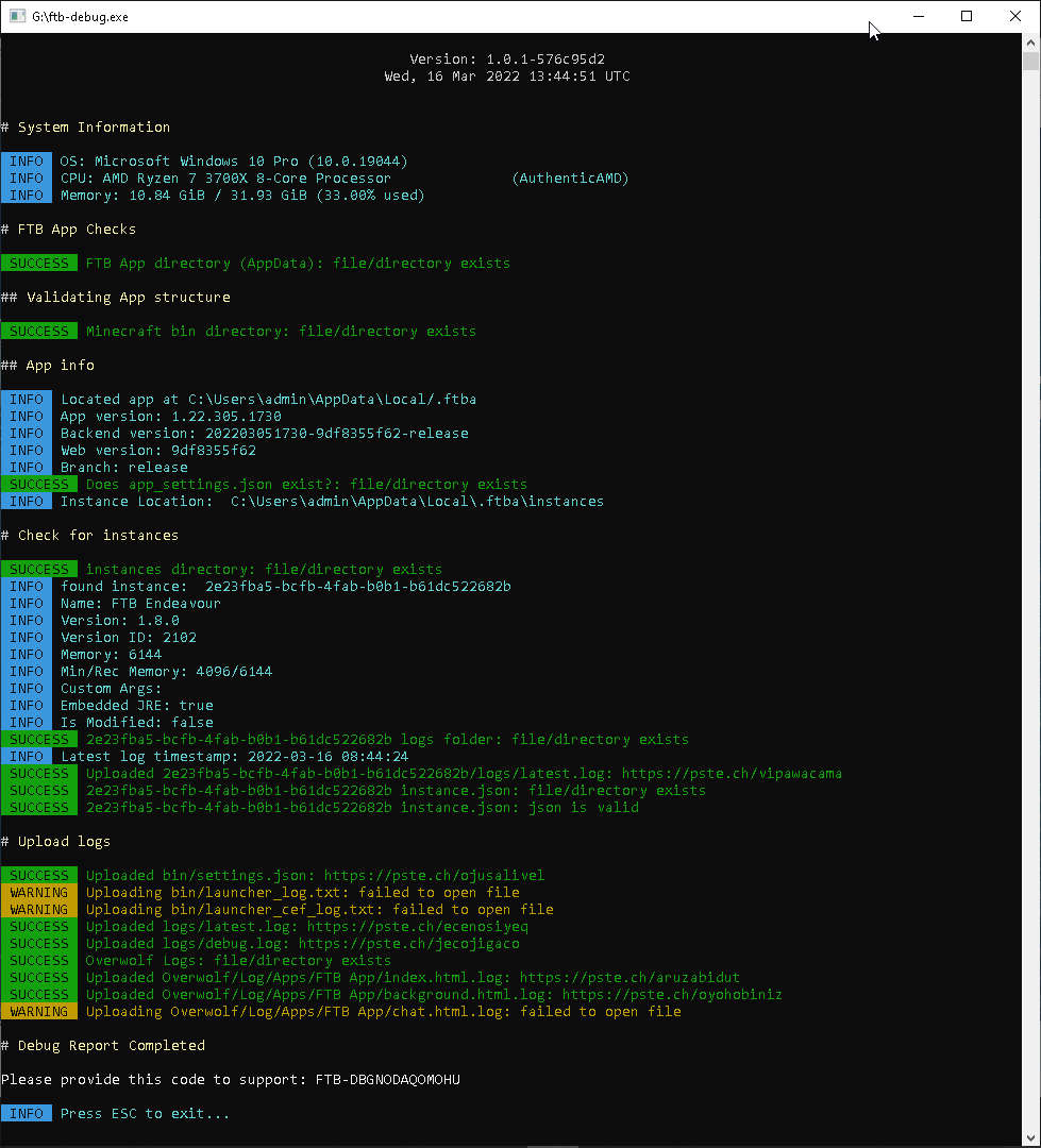 Failed to Log In : Authentication Servers Down[Bug]: · Issue #500 ...