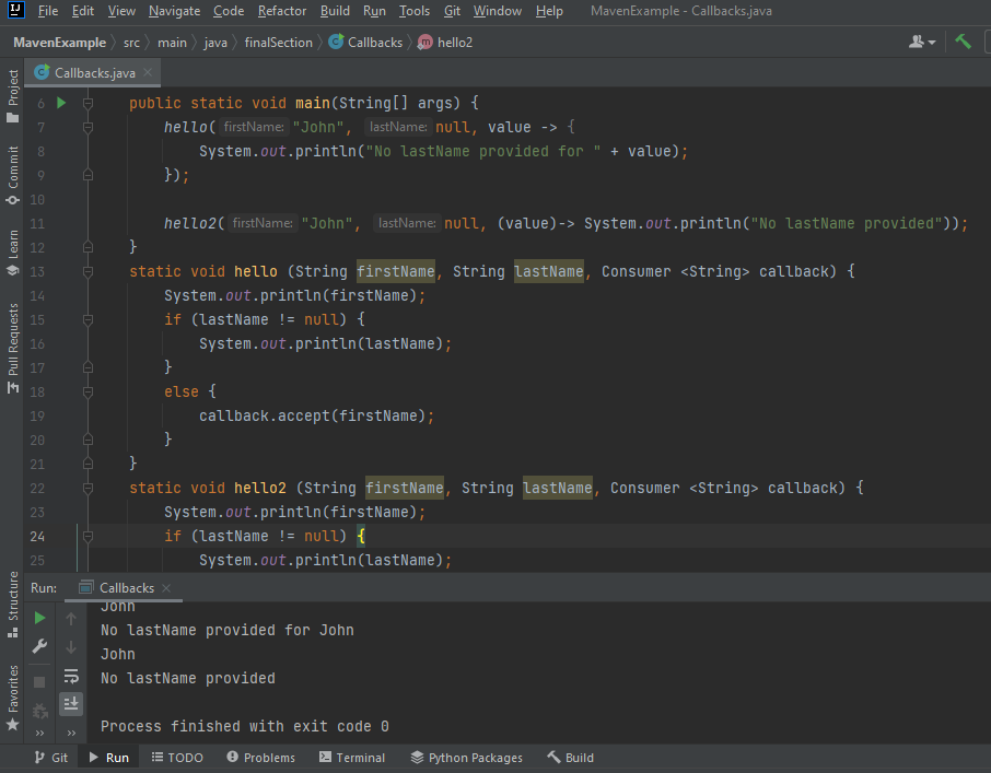GitHub - micgael22/MavenExample: Improvement on my Java code.