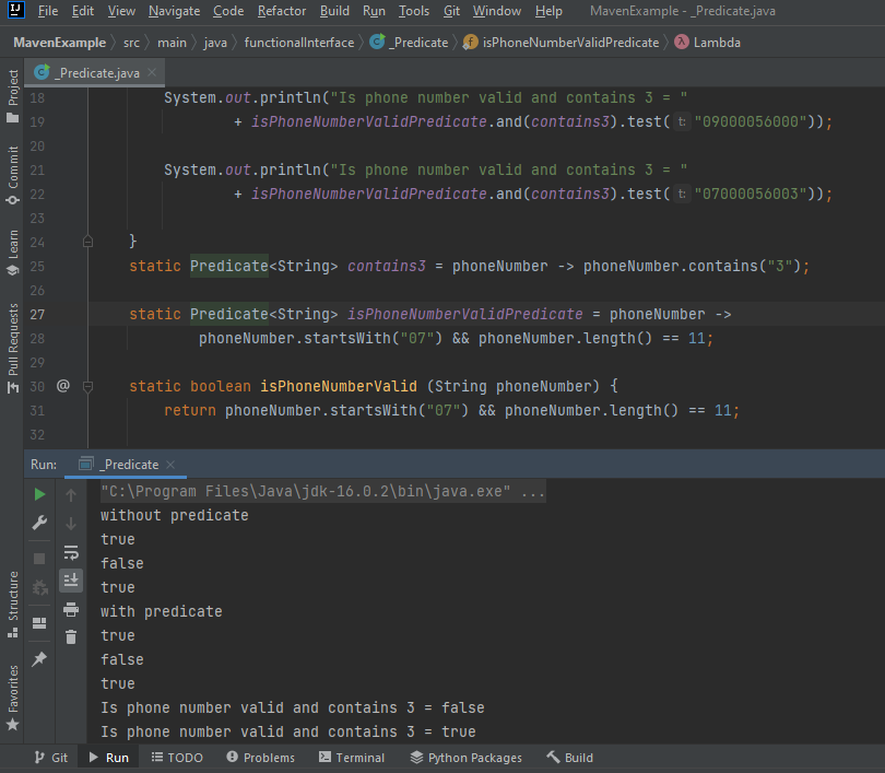 GitHub - micgael22/MavenExample: Improvement on my Java code.