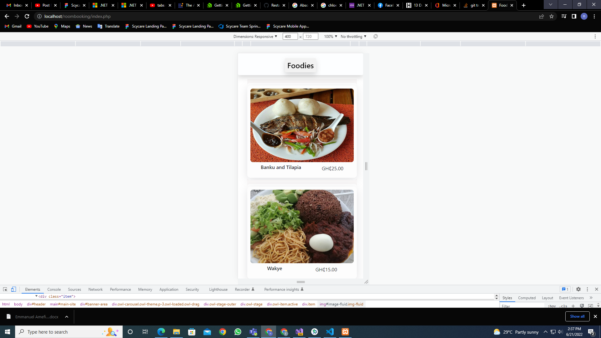 GitHub - Eamefia/Restaurant-app
