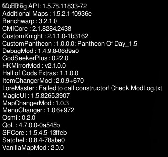 Failed to call constructor · Issue #13 · Korzer420/LoreMaster · GitHub