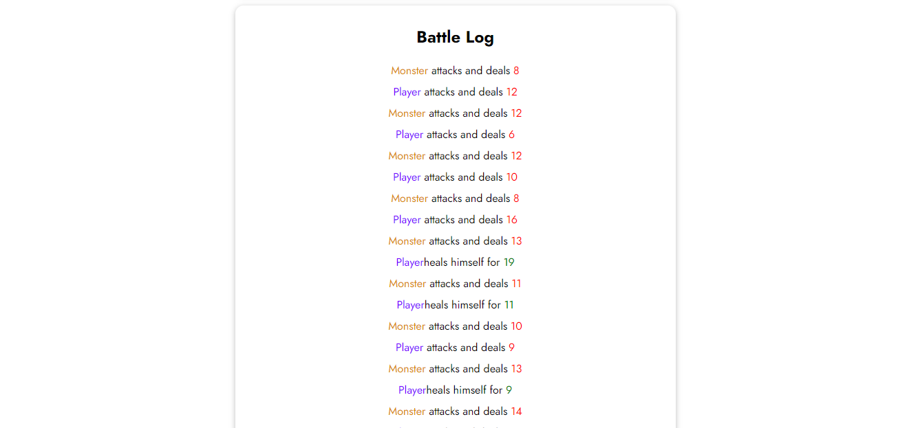 GitHub - asmaaadel0/Monster-Slayer-Game: Monster Slayer Game is a ...