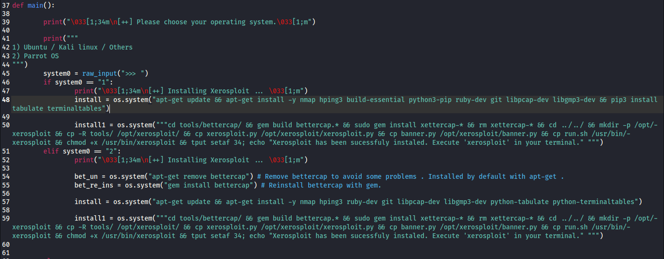 error when installing xettercap · Issue 278 · LionSec/xerosploit · GitHub