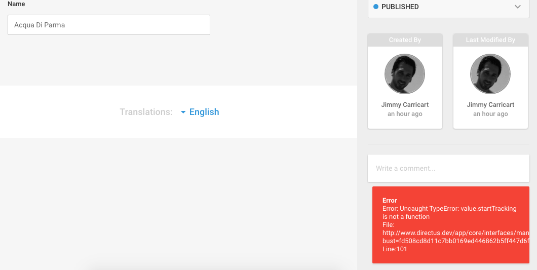 Error with translation field · Issue #1698 · directus/directus · GitHub