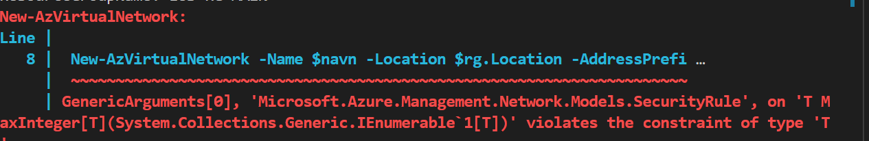 GenericArguments[0] ... violates the constraint of type 'T' error since ...