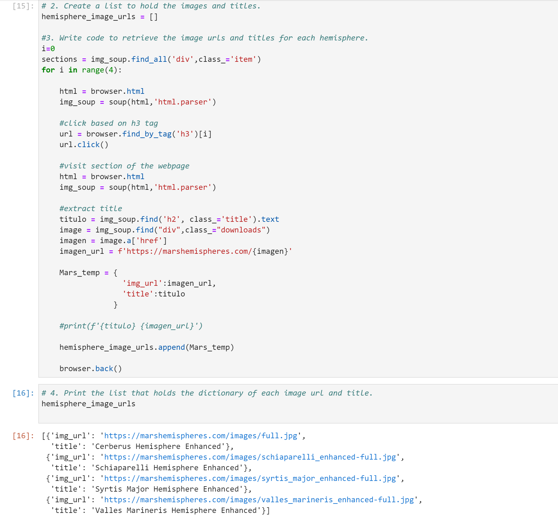 GitHub - yoyoFC/Mission-to-Mars: Module 10