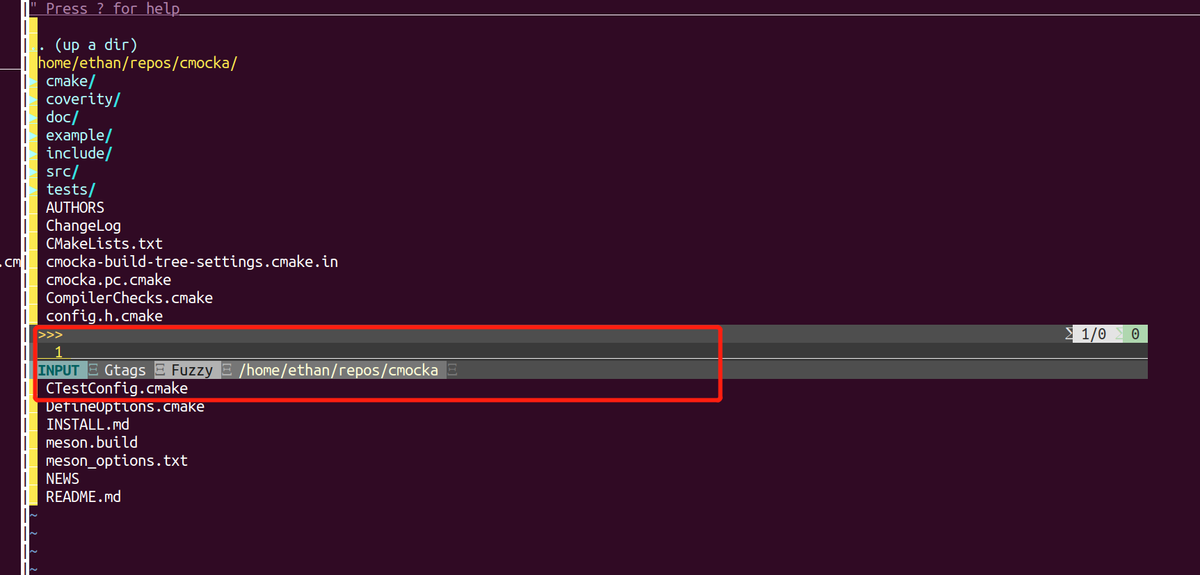 ' fd' no tag to show · Issue #951 · Yggdroot/LeaderF · GitHub