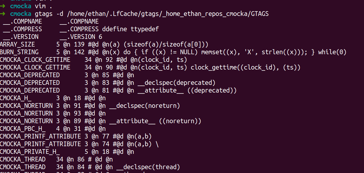 ' fd' no tag to show · Issue #951 · Yggdroot/LeaderF · GitHub