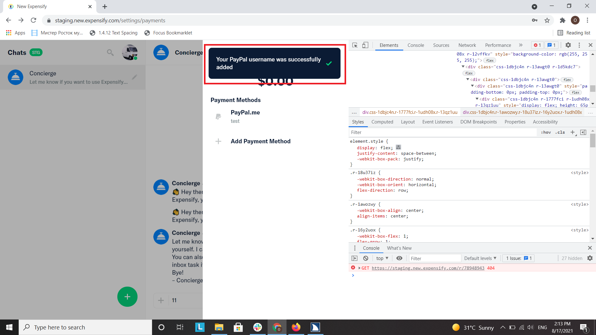 Bug5187629_Payments_-_Confirmation_of_adding_a_PayPal_account_is_not_announced