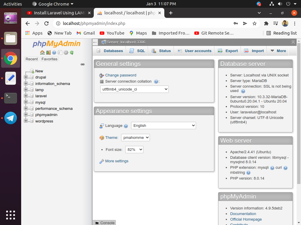 I Will Do Laravel Installation on Ubuntu Using LAMP Stack · GitHub