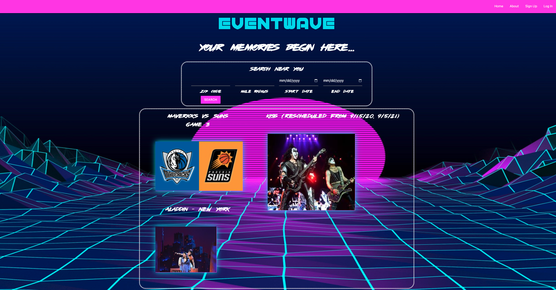 Event Wave Program GitHub - Mig-del/EventWave: EventWave an app to find event around you