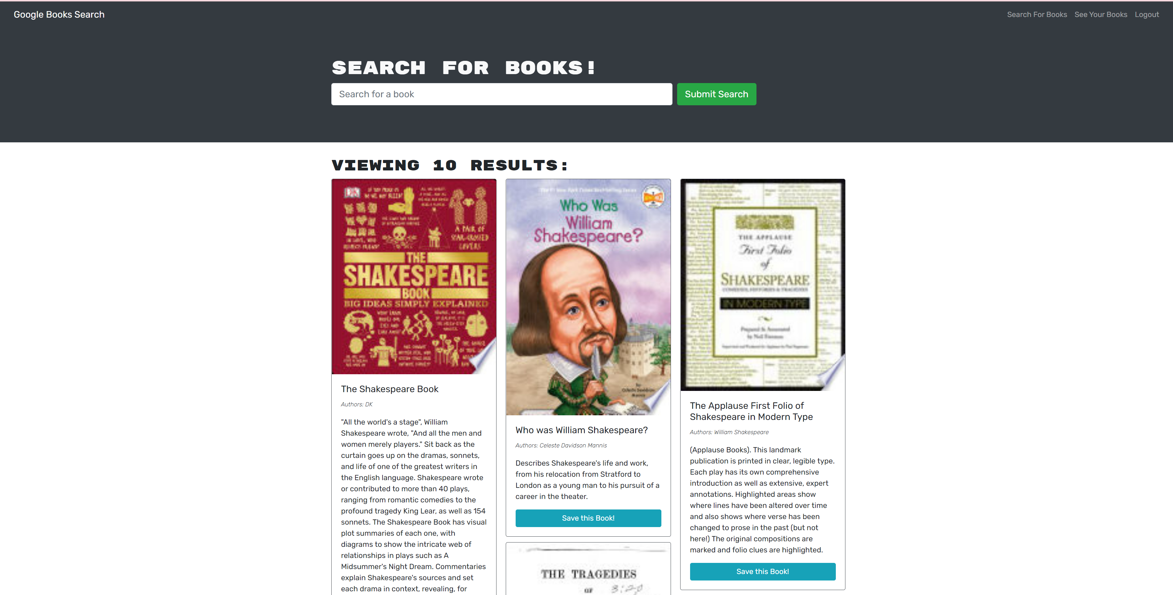GitHub - smaheilman/book_search_Engine