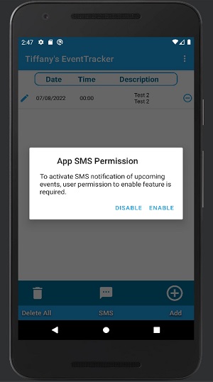GitHub - tiffgom/Mobile-Architect-and-Programming: Event Tracker ...