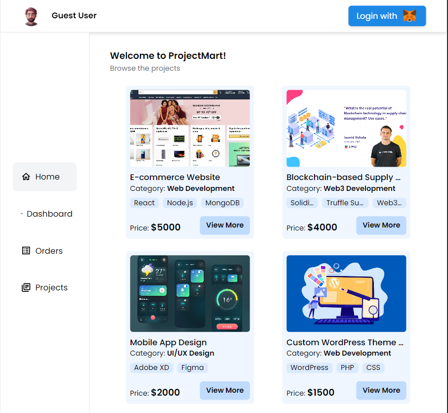 Issue with the sidebar · Issue 88 · ak736/projectmarketplace · GitHub