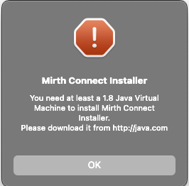 [BUG] Mirth Connect 4.2 dmg Doesn't recognize Java is Installed · Issue ...
