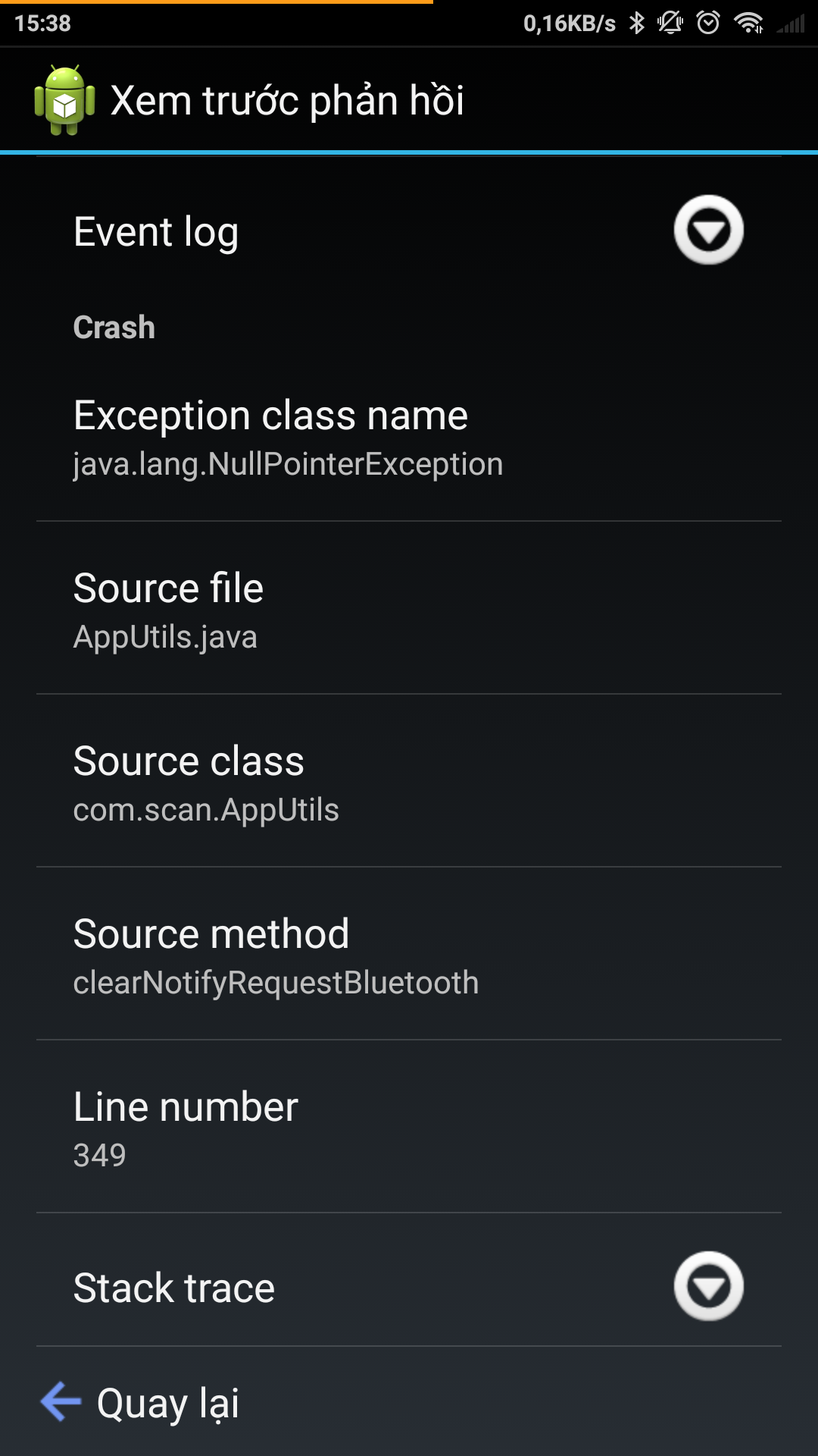 App crash randomly on Android 5.1.1 · Issue #33 · BluezoneGlobal ...