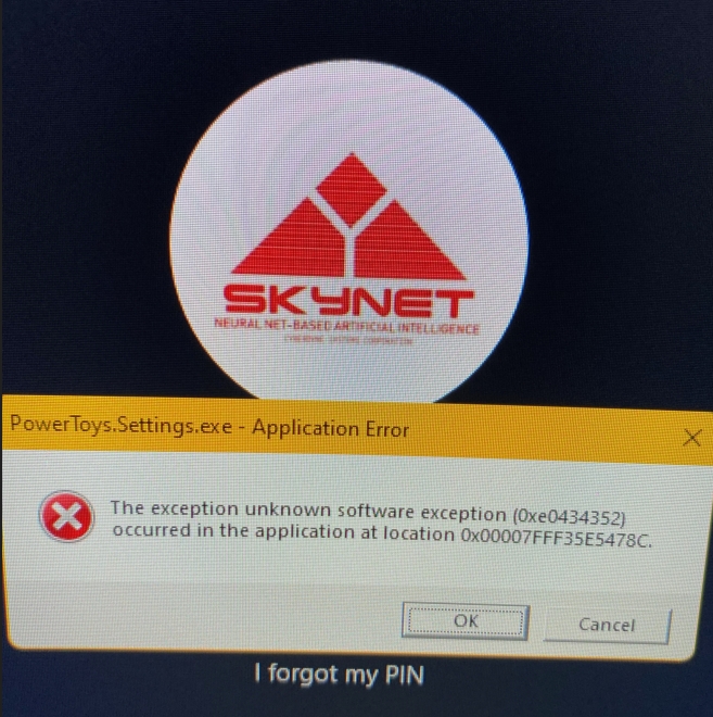 Crash on reboot before login · Issue #14799 · microsoft/PowerToys · GitHub
