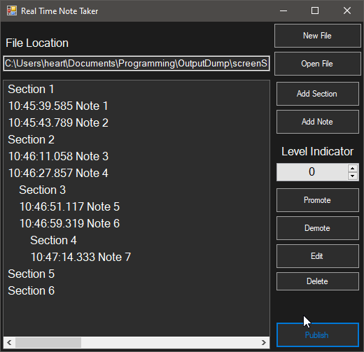 GitHub - chrisdbeard/RealTimeNoteTaker: Real time note taking application.