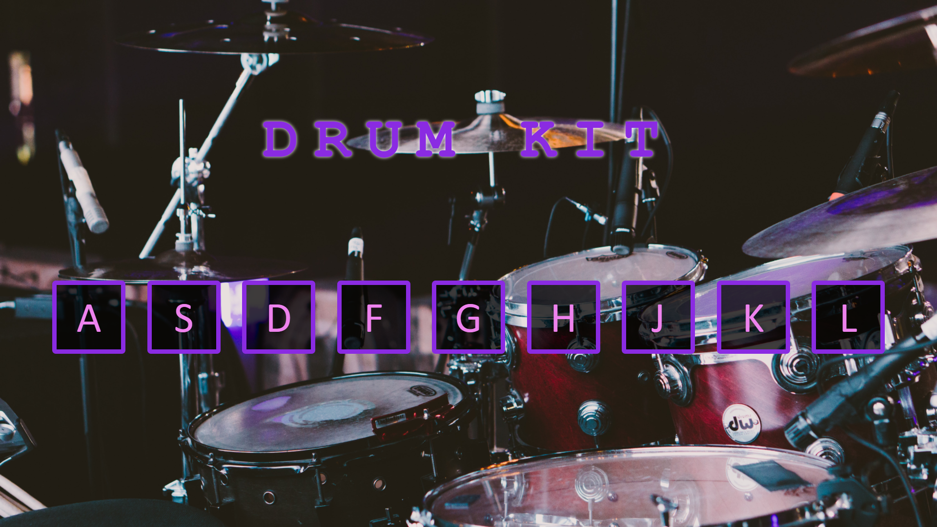 GitHub - AlanMoreira13/Mini-Drum-Kit