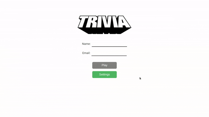 Trivia App Made With Javafx GitHub - RafaelCunhaS/Project-Trivia-App: Trivia app made with React ...