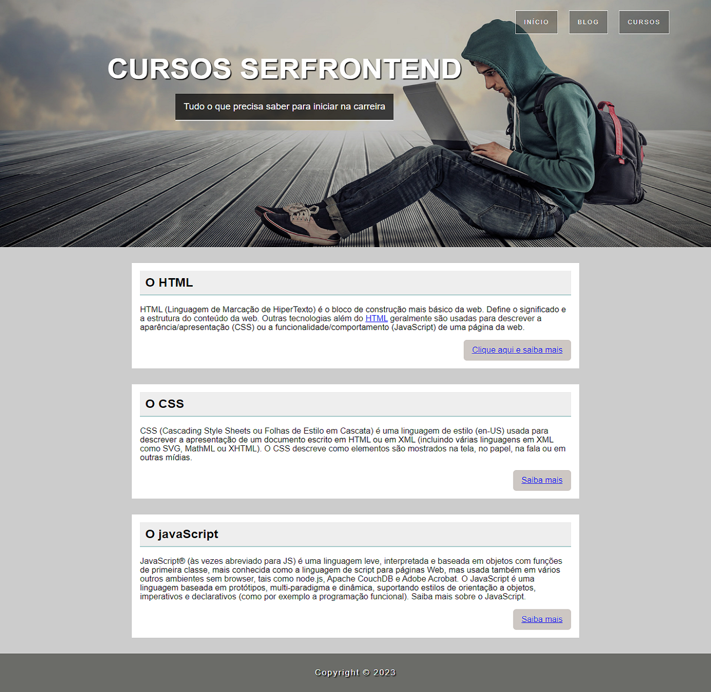 GitHub - williamvianna/projeto_css: Criação de uma página para ...
