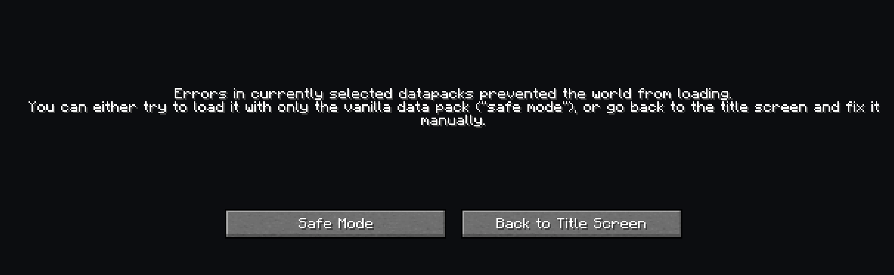 I Updated To The New Atm To The Sky Version And Cant Load World From I updated to the new atm to the sky version and cant load world from