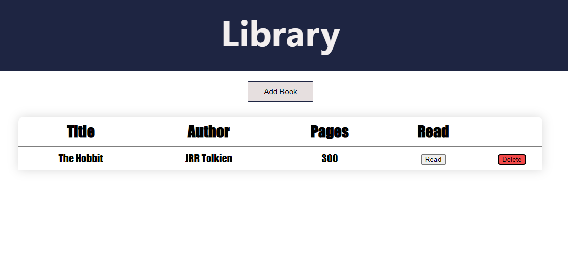 GitHub - andrewh8/Library: Object-Oriented front-end Library app in ...