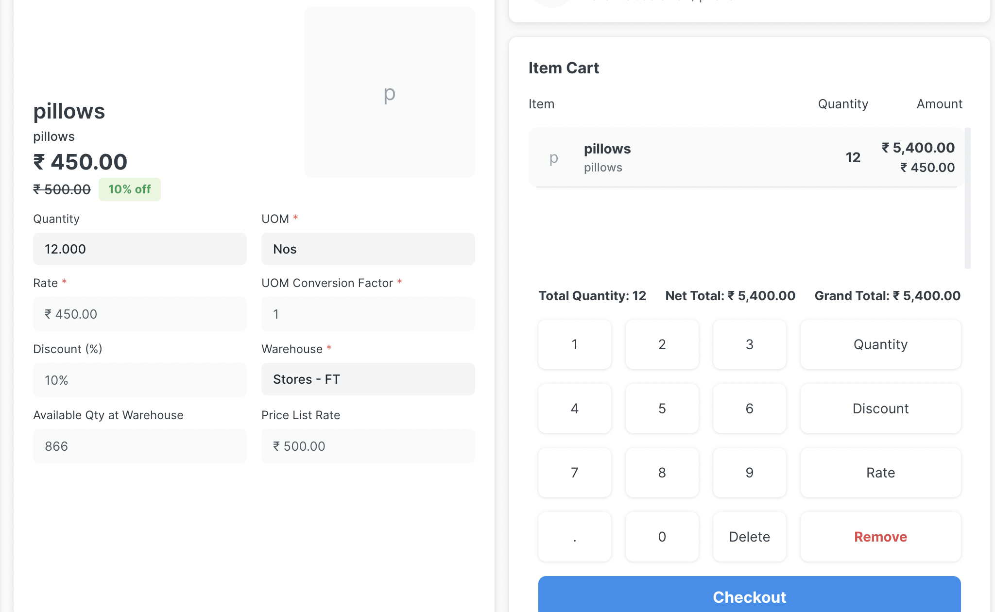 item discount display in POS UI · Issue #29863 · frappe/erpnext · GitHub