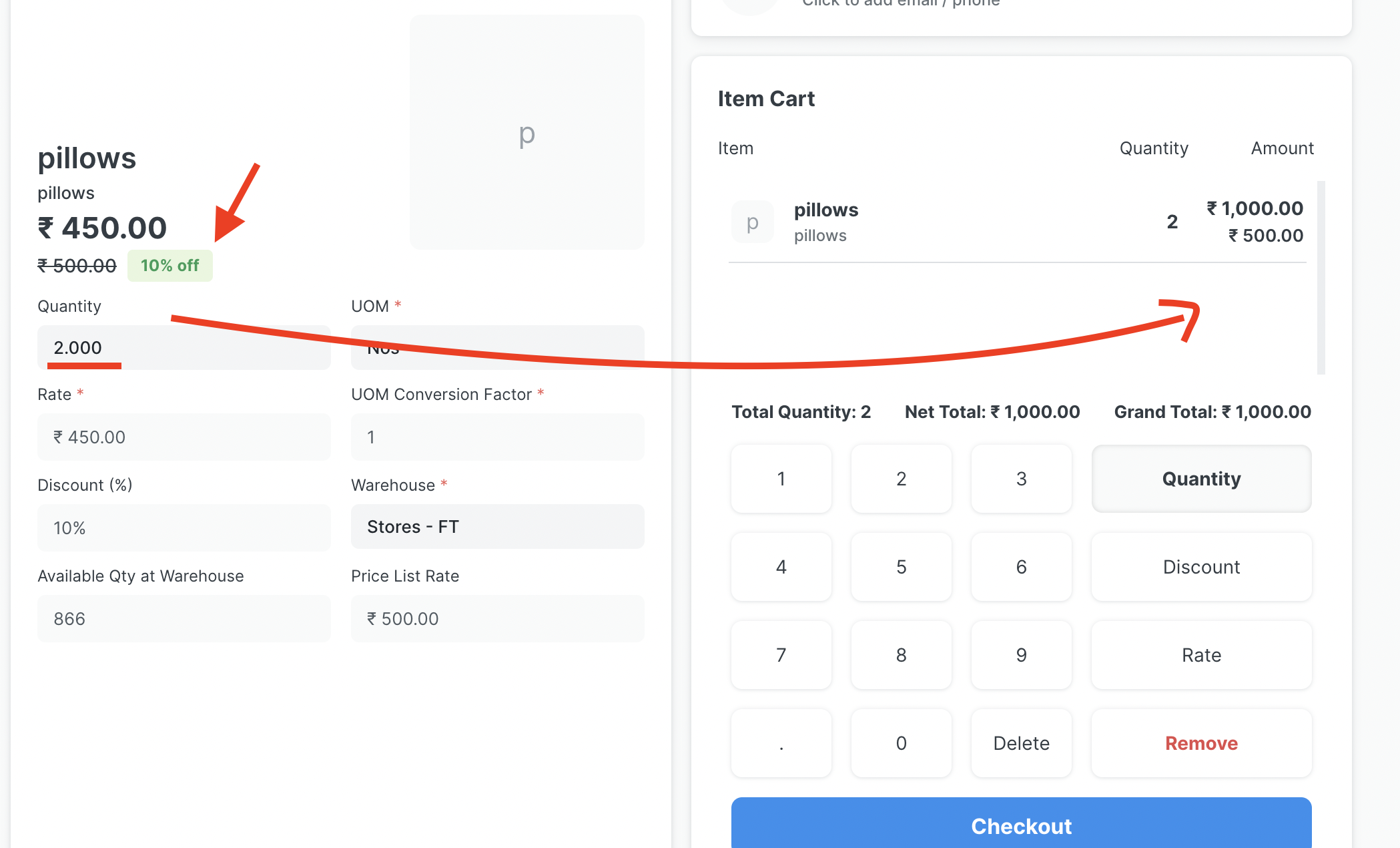 item discount display in POS UI · Issue #29863 · frappe/erpnext · GitHub