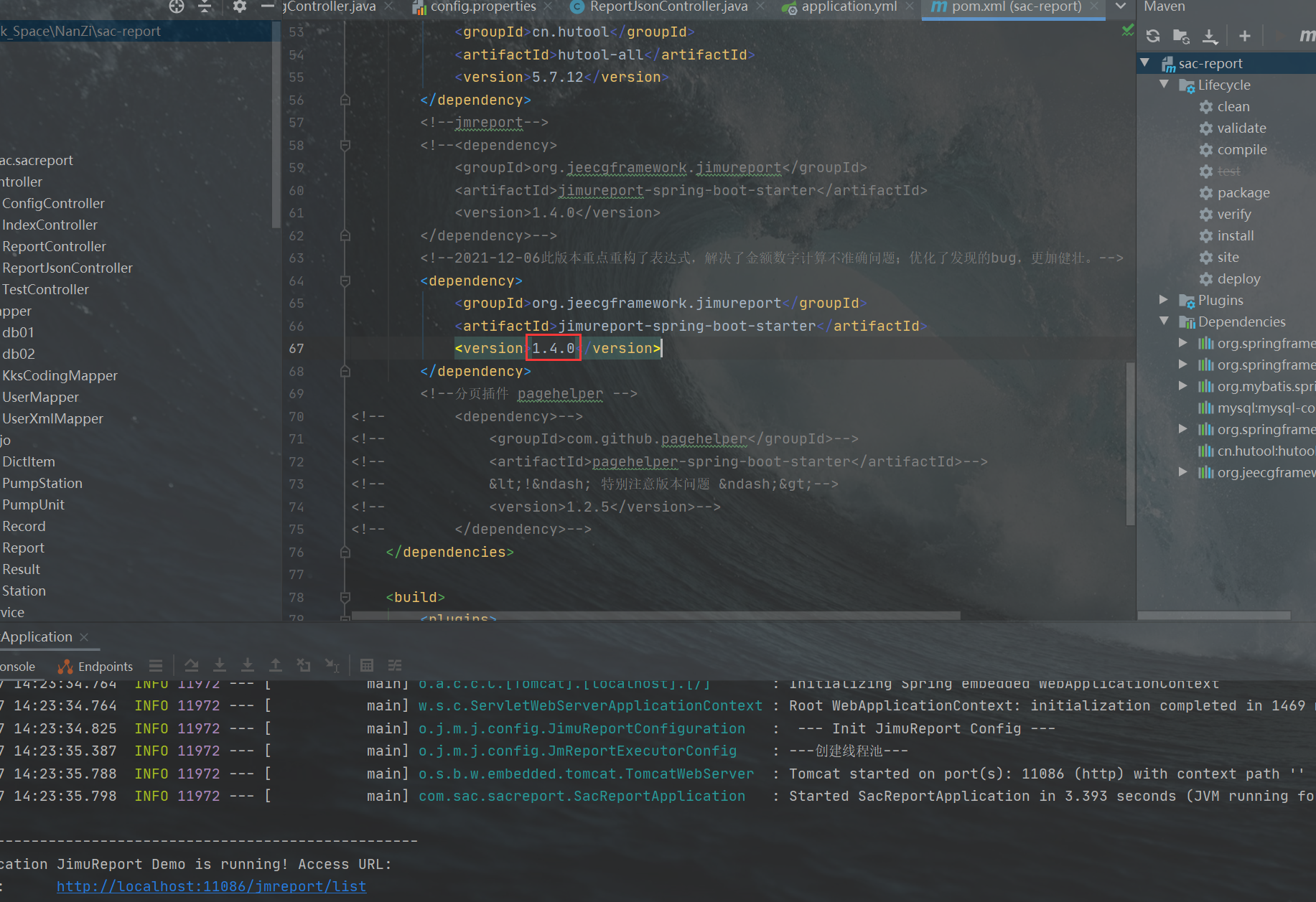 springboot集成1.4.2版本启动即报错 · Issue #711 · jeecgboot/jimureport · GitHub