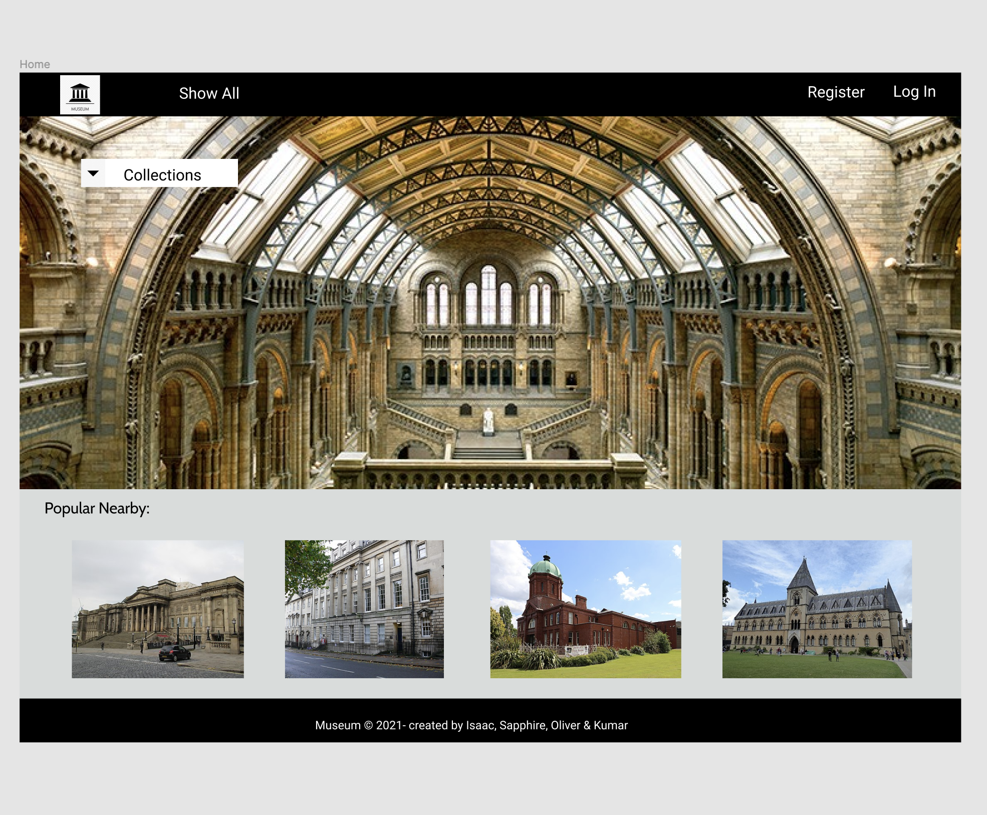 GitHub - Kumrmehta/Museum-Mapper: A Museum Mapper that shows ...