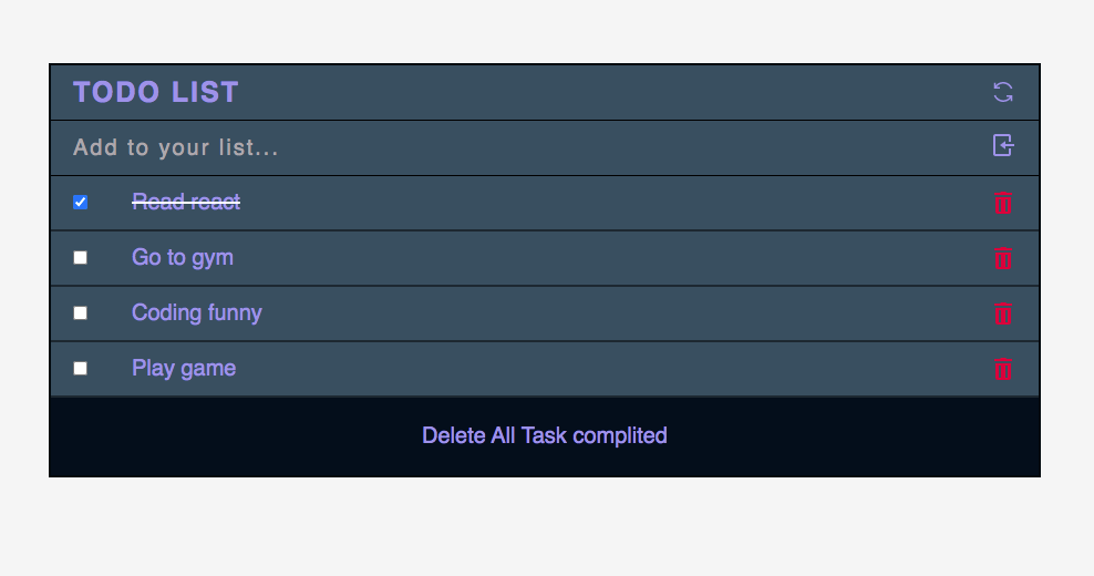 TodoList