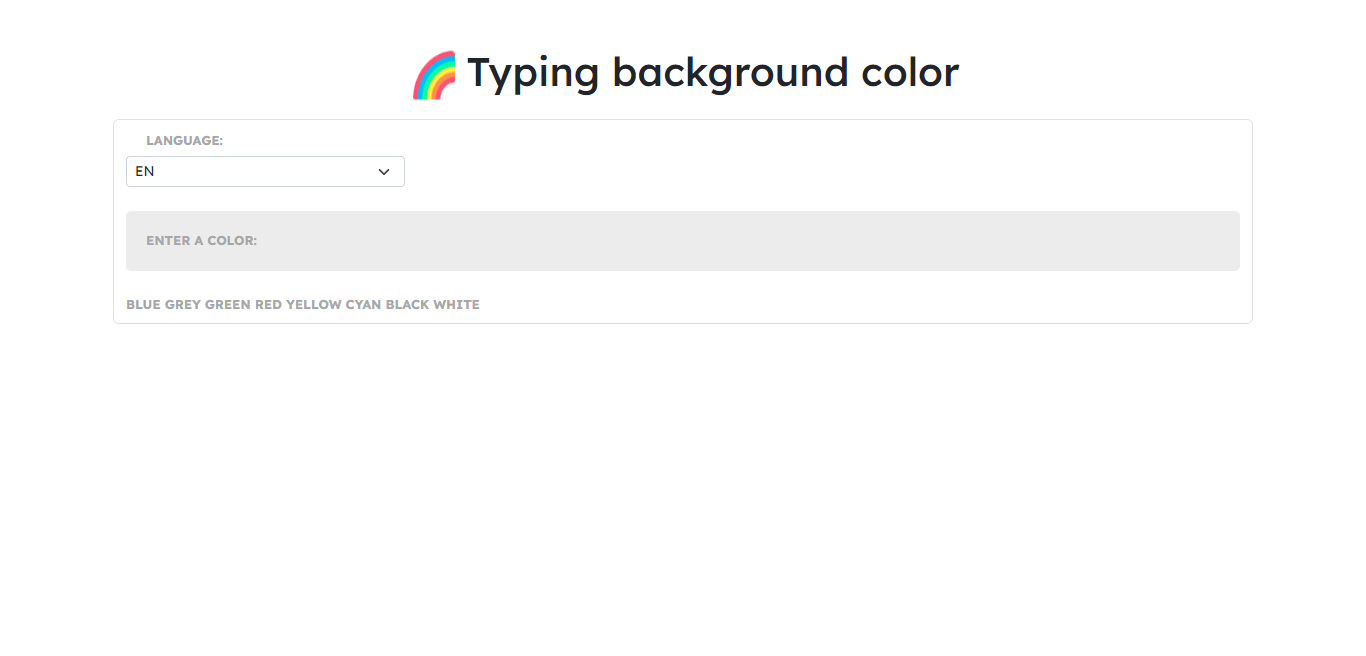 GitHub - UpShadow/Typing_Color: Typing background color