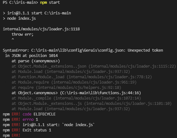 erro na ativação · Issue #118 · KillovSky/Iris · GitHub