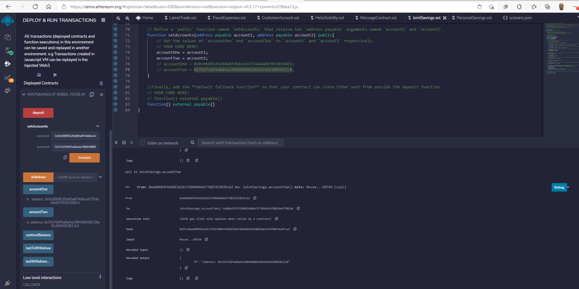 GitHub - EGeorge2021r/Challenge20_Repo: Create a Solidity smart ...