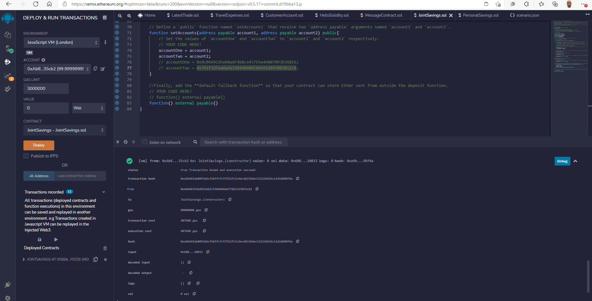 GitHub - EGeorge2021r/Challenge20_Repo: Create a Solidity smart ...