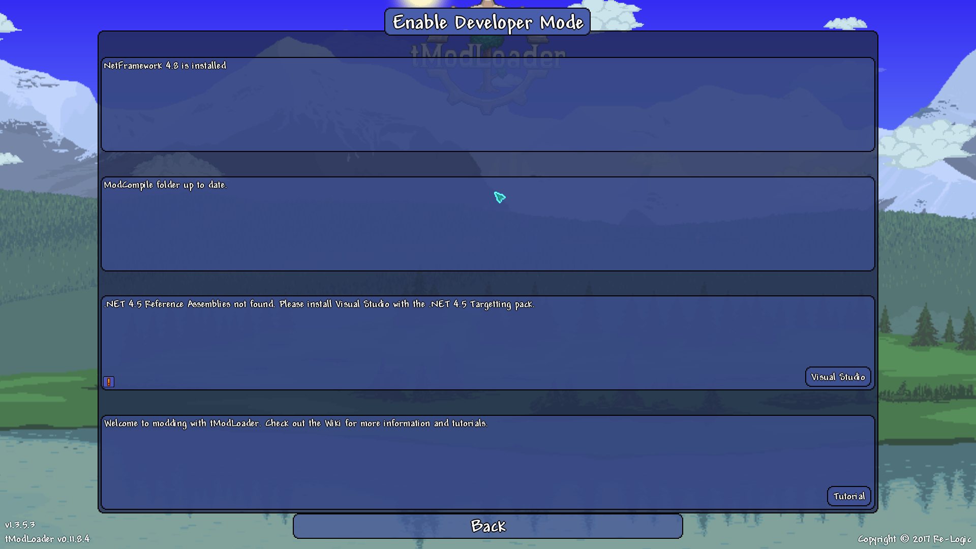 Please activate developer mode что это