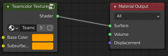 Teamcolor Material