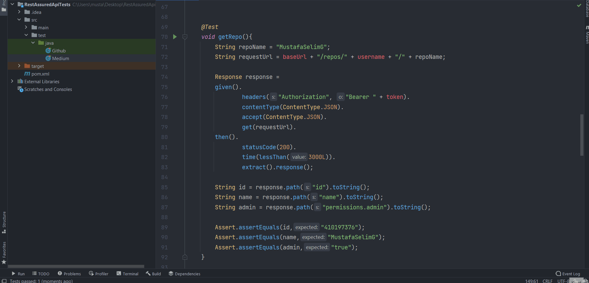GitHub - MustafaSelimG/RESTAssuredApiTests: Api Test examples in Github ...