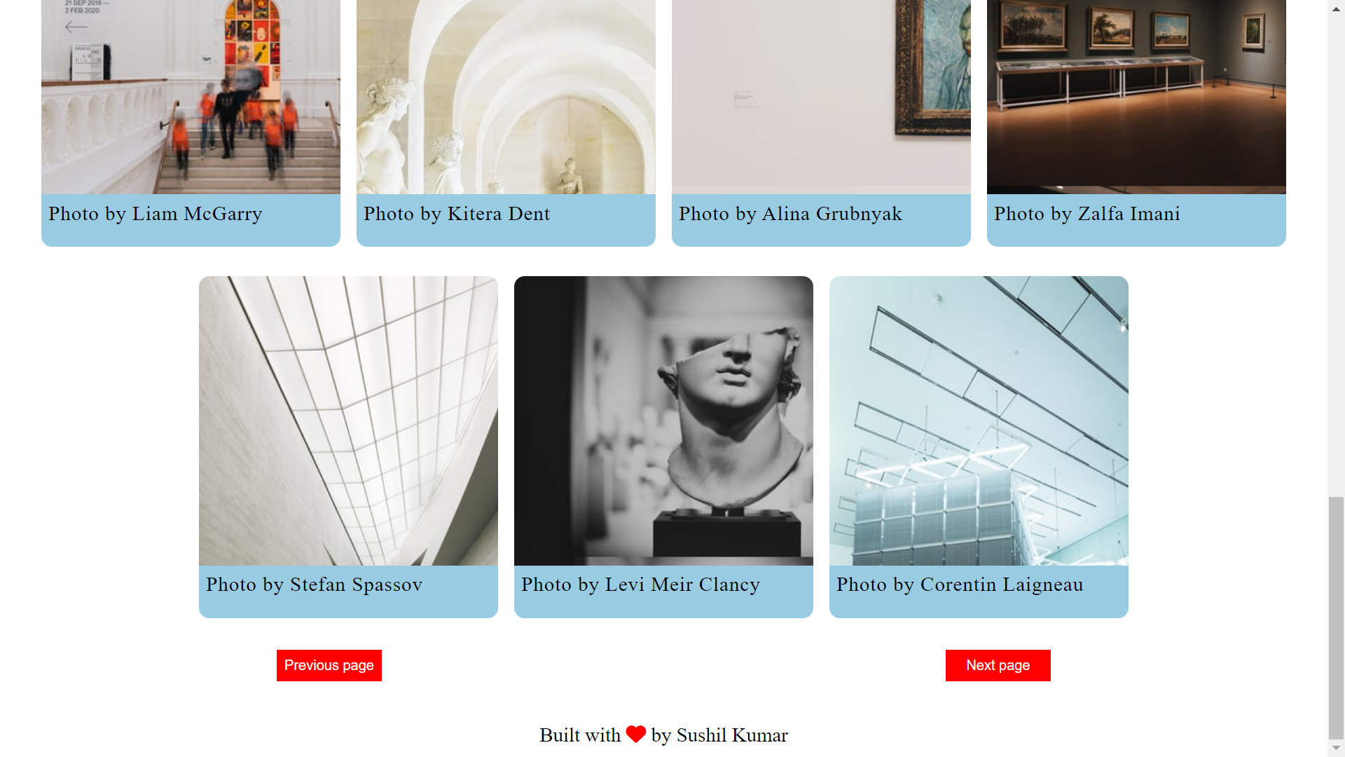 GitHub - sushilkrg/Image-Gallery: Image Gallery - Search the best high ...