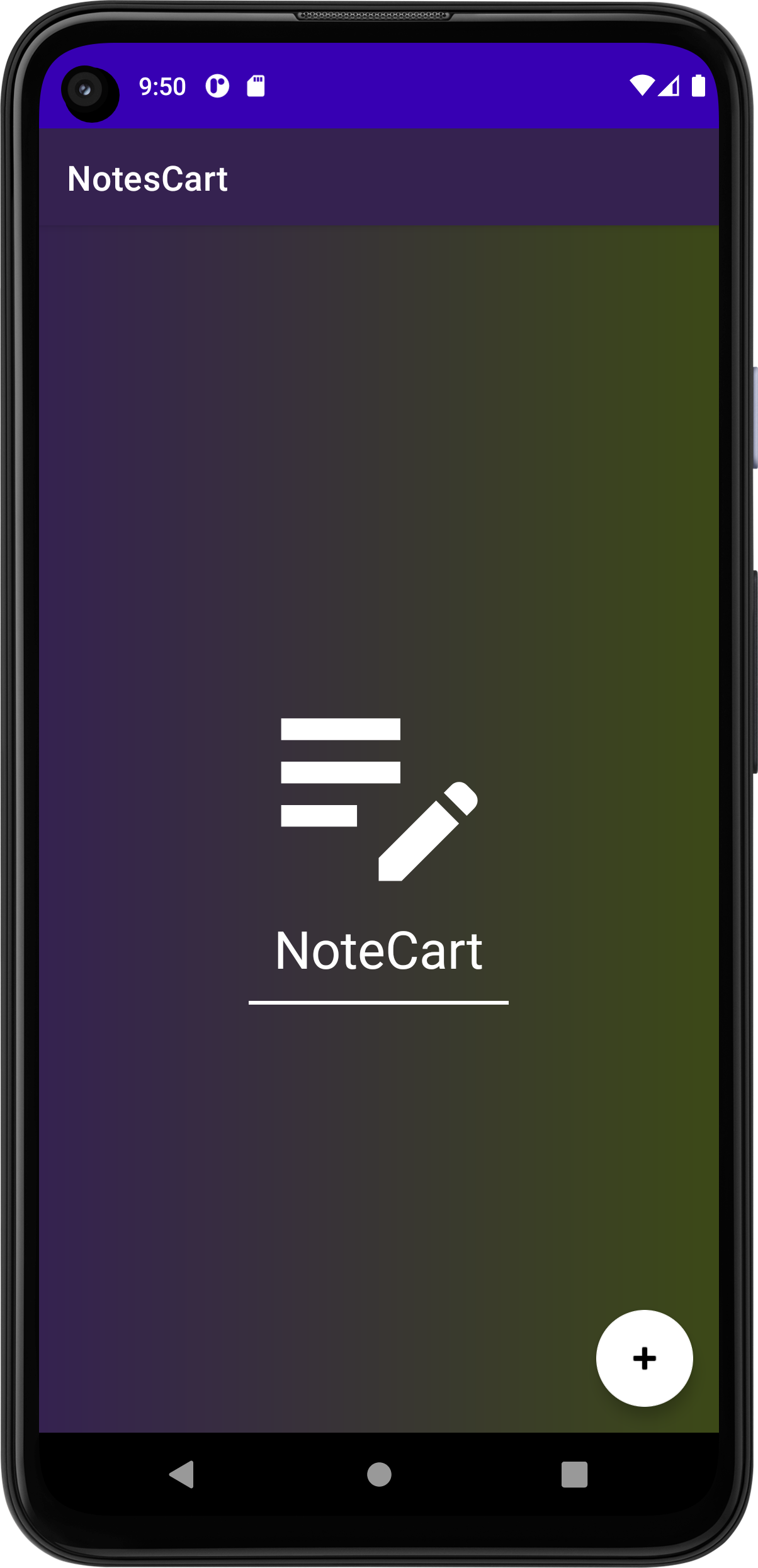 GitHub manoj7755/NotesCart NoteCard App